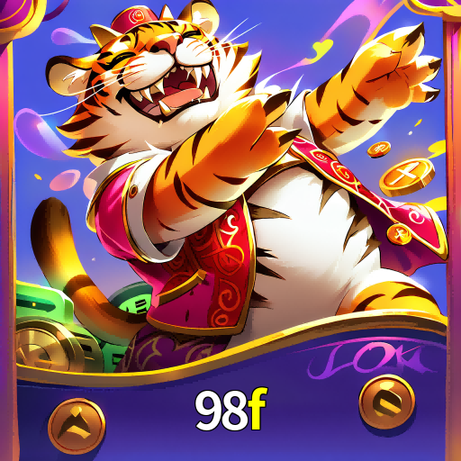 Imagem promocional da 98f mostrando a plataforma e suas vantagens